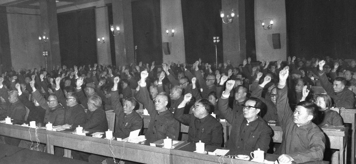 十一屆三中全會停止使用「以階級鬥爭為綱」的口號，撥亂反正