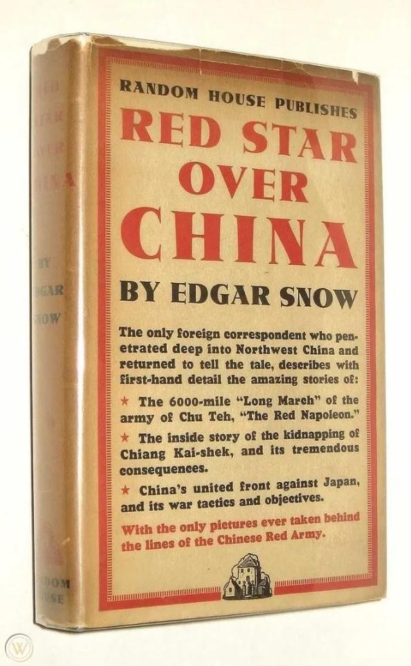 埃德加‧斯诺是《红星照耀中国》的作者
