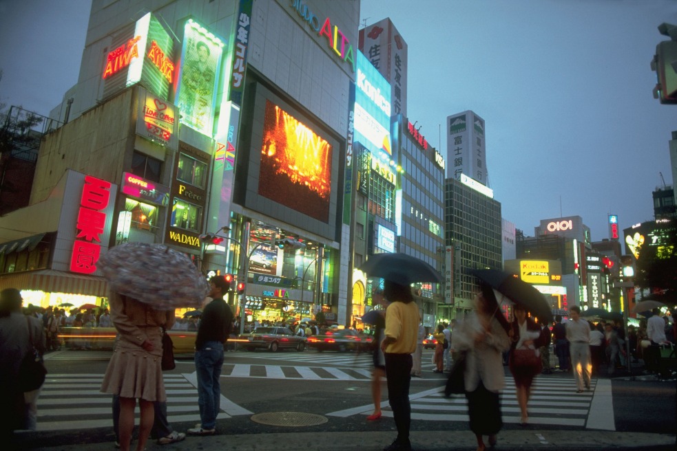 1990年代的日本東京。