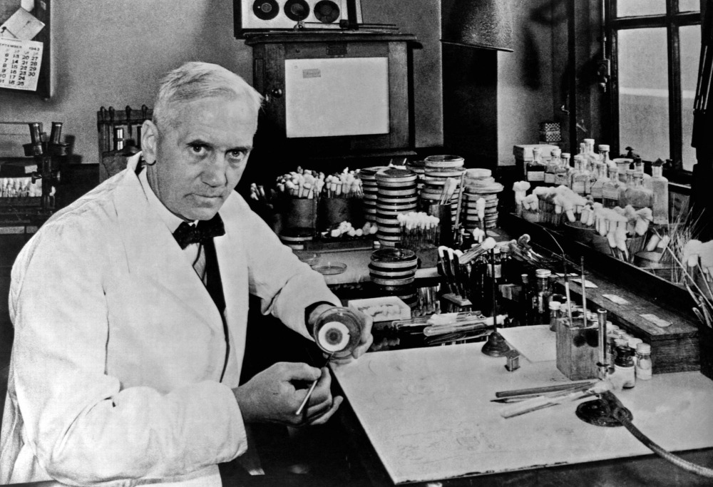 蘇格蘭細菌學家亞歷山大·弗萊明 ( Alexander Fleming）