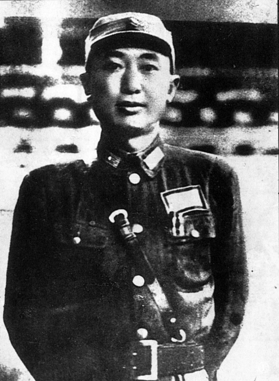 戴安澜出身黄埔军校，曾参加北伐。图为戴安澜戎装照。