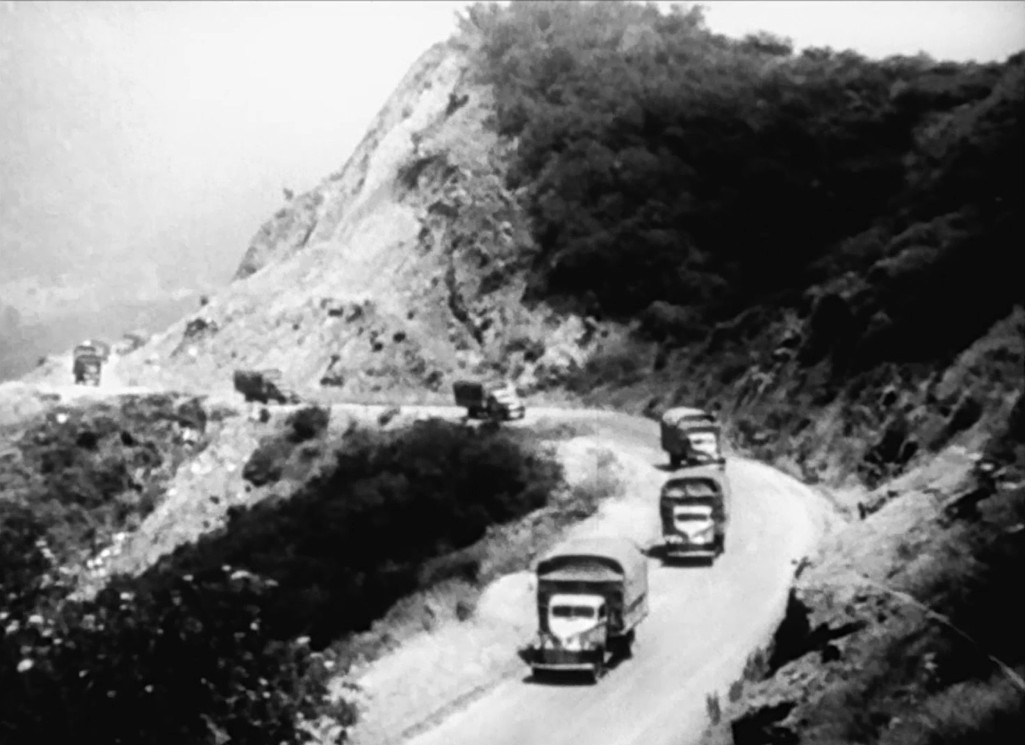 滇緬公路於1938年築成，被稱為抗戰「生命線」。