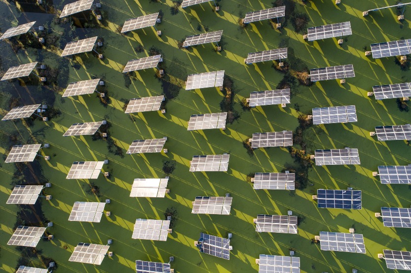 Solar power system in China Solar power panels in China