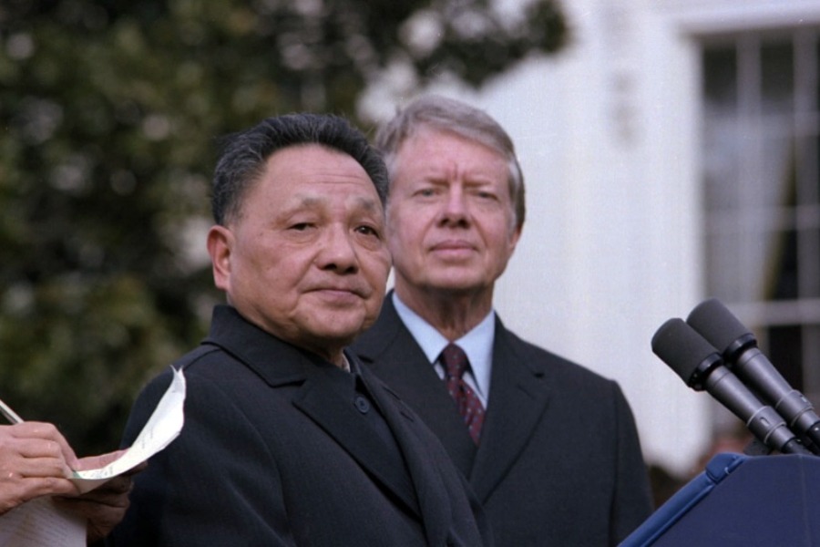 Deng Xiaoping visited the United States in January 1979, marking the beginning of a new era in China's diplomacy.