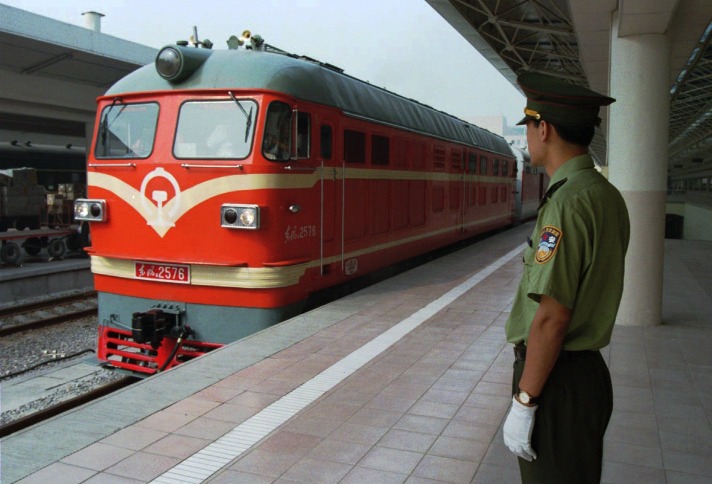 The Beijing-Kowloon Railway opened in 1996, with the first train departing from Beijing to Hong Kong.