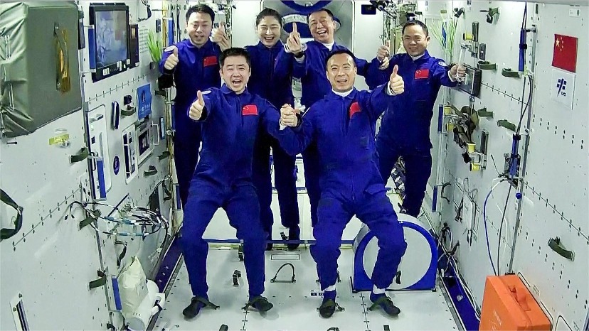 2023中國航天焦點-太空站6人交接
