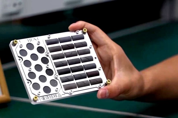 Lunar soil bricks will be sent to the space station for a three-year exposure experiment