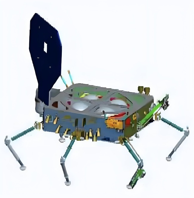 The design of the hopper of Chang'e 7, as circulated on the web.