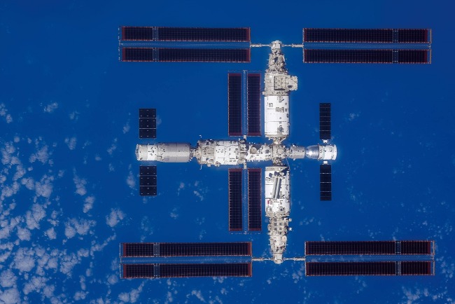 The Chinese space station.