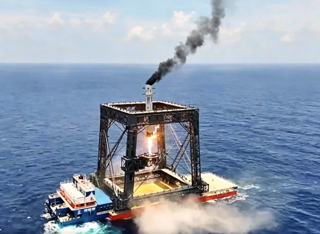 「長征十號乙」的第一級成功「網繫回收」，引來國際關注。