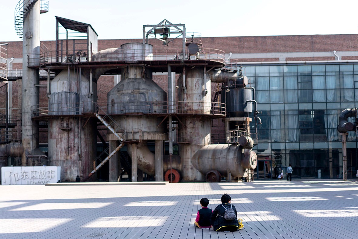 北京798藝術區把新藝術和舊建築糅合，展開一場文化對話。（圖片來源：Getty）