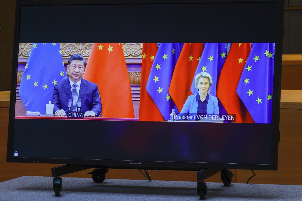 代中國-環球網評-中歐關係｜動盪世界中歐可提供更多穩定因_中歐雙方高層是兩年來首次會談