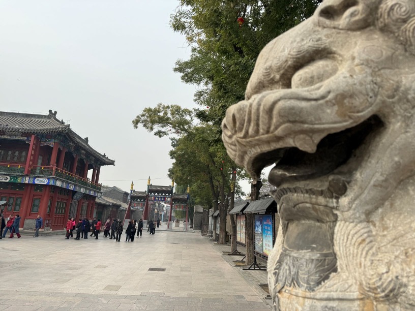 宁荣街虽然只有200米长,却有着超过50间风格和特色各异的商铺。根据介绍,整条街采用了清代小式建筑风格,参考乾隆南巡图设计修建。街上旗幌招展、牌匾齐全,游客可感受到清代康乾盛世的景象。 宁荣街虽然只有200米长,却有着超过50间风格和特色各异的商铺。根据介绍,整条街采用了清代小式建筑风格,参考乾隆南巡图设计修建。街上旗幌招展、牌匾齐全,游客可感受到清代康乾盛世的景象。