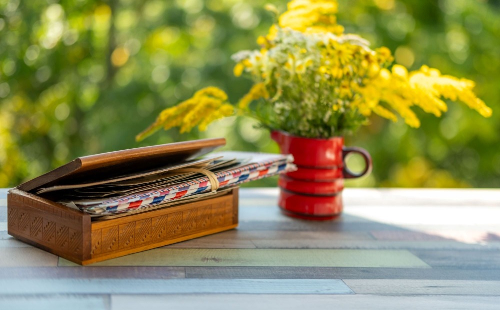 行軍寫的信成了母親的寶物