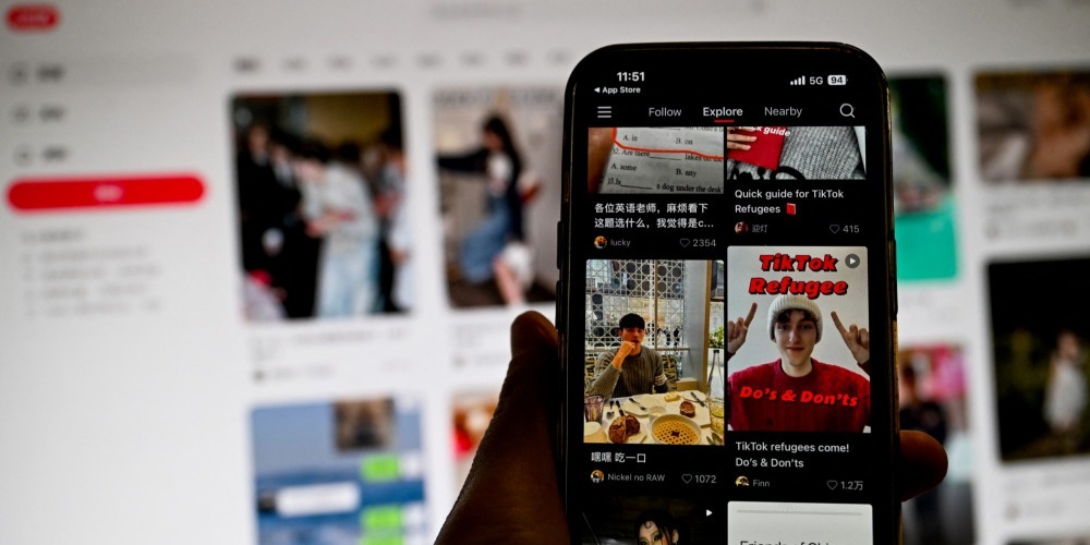 2025年初，網民在小紅書掀起「中美對帳」