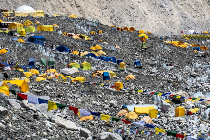 征服喜瑪拉雅山珠穆朗瑪峰是不少登山者的心願