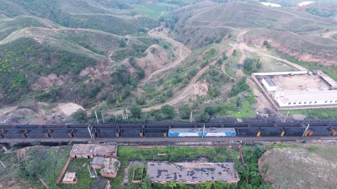 大秦鐵路雙機車頭 大秦鐵路雙機車頭