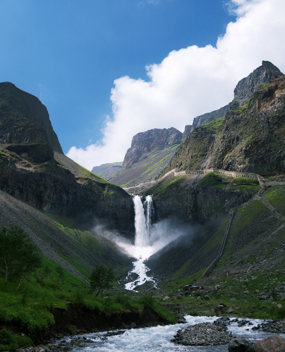 Changbai Waterfall