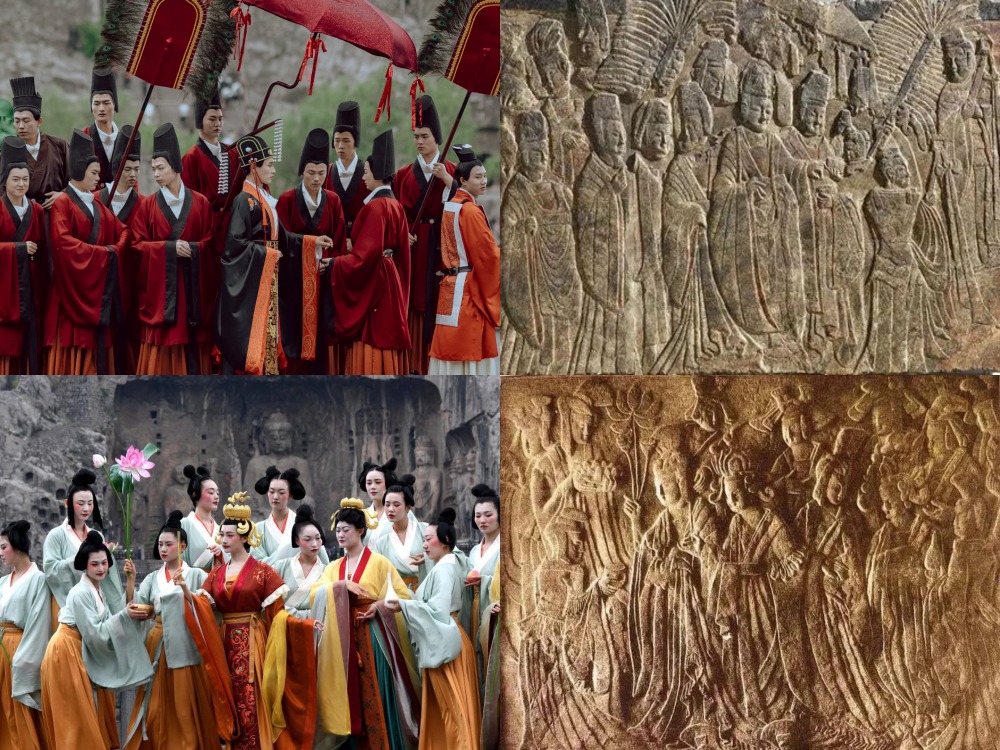真人版《帝后禮佛圖》 真人版《帝后禮佛圖》