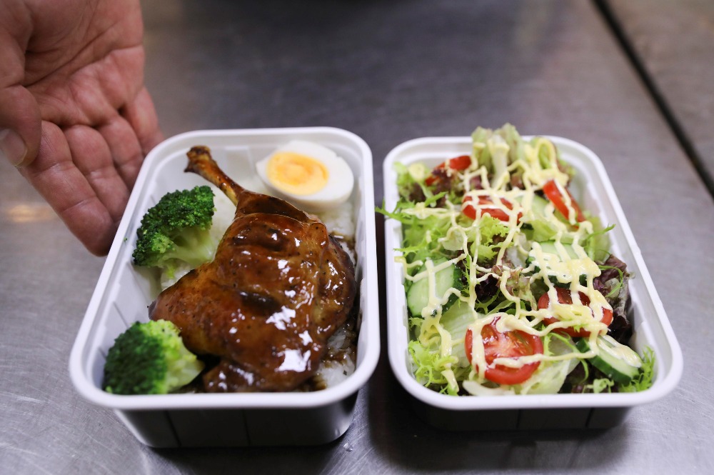 Quanjude's Peking duck takeaway during the pandemic