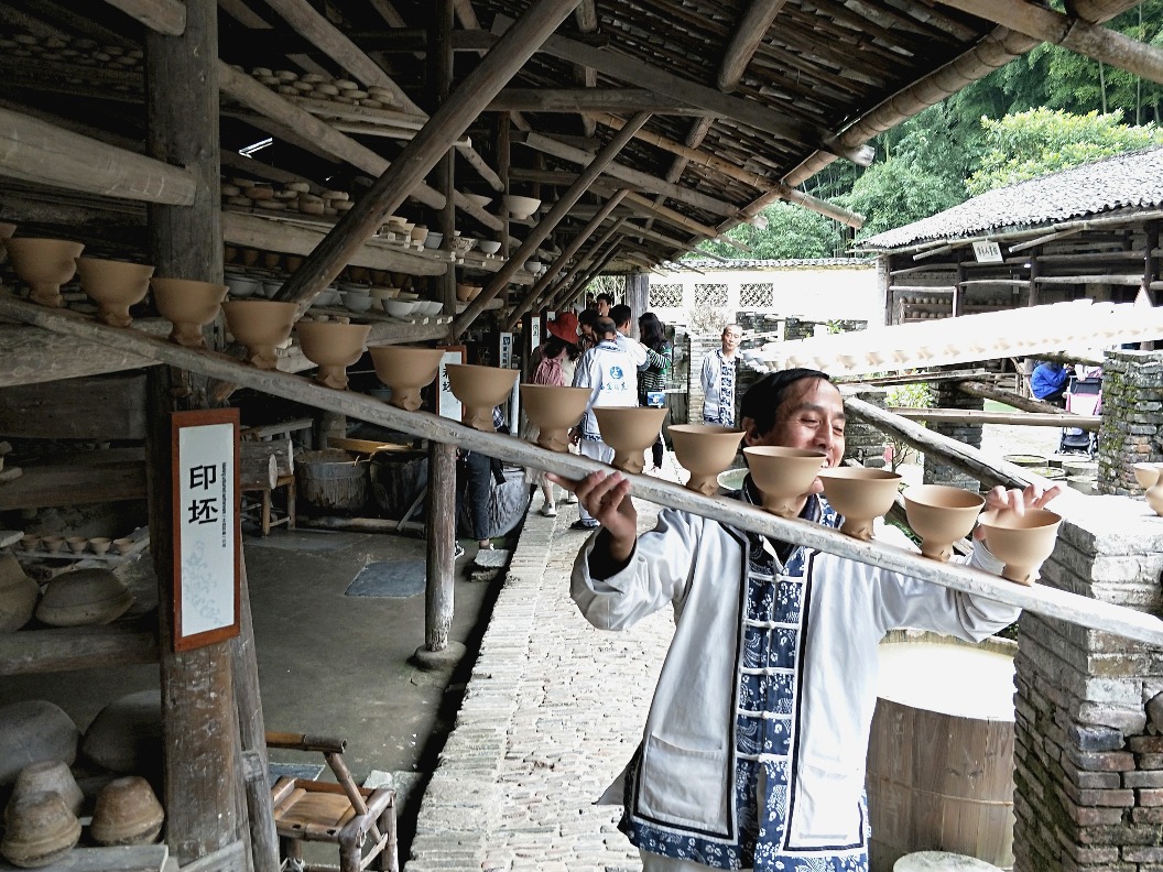 景德鎮古窯民俗博覽區遊客體驗活動