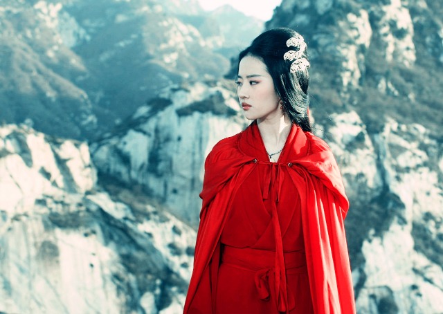 劉亦菲飾演貂蟬