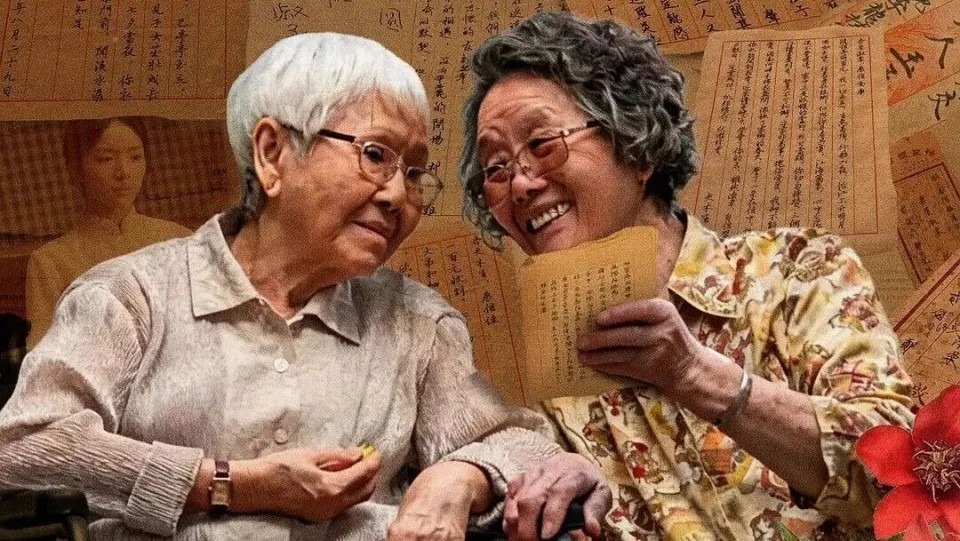老年南枝和老年淑柔