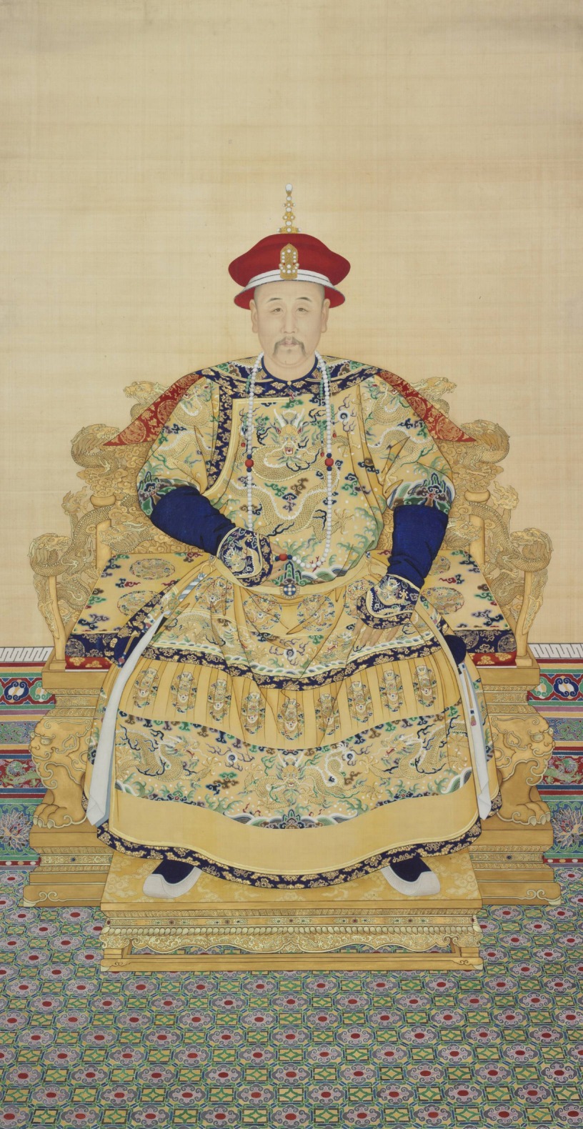 香港故宮-世宗憲皇帝（雍正）朝服像