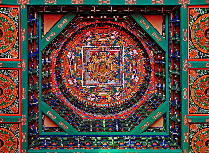 我們的故宮-法海寺藻井 我們的故宮-法海寺藻井