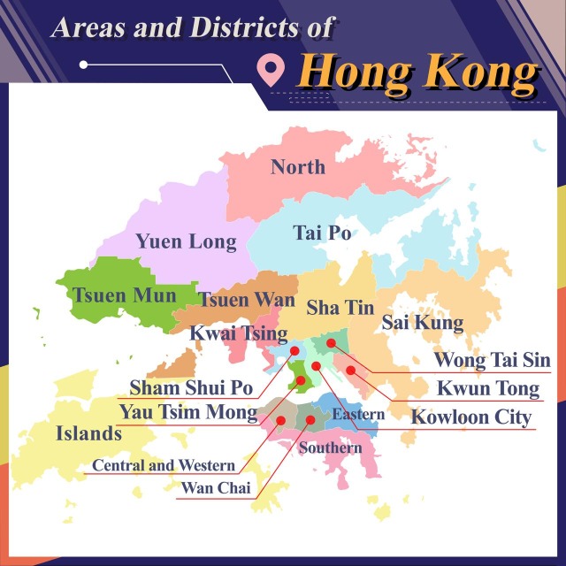 Areas and Districts of Hong Kong Areas and Districts of Hong Kong