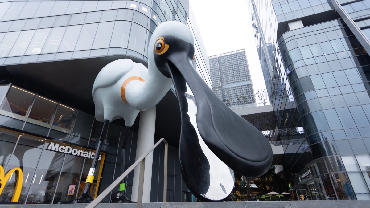 广东商场内的奇幻建筑