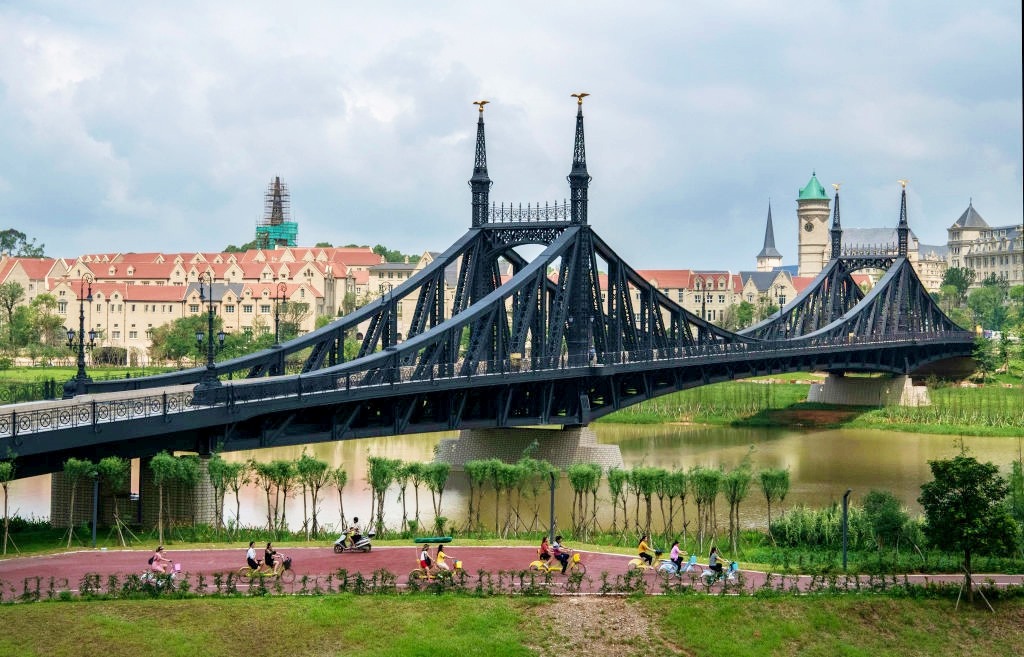 東莞松山湖北湖碧道 灣區自由行-廣東騎行好去處