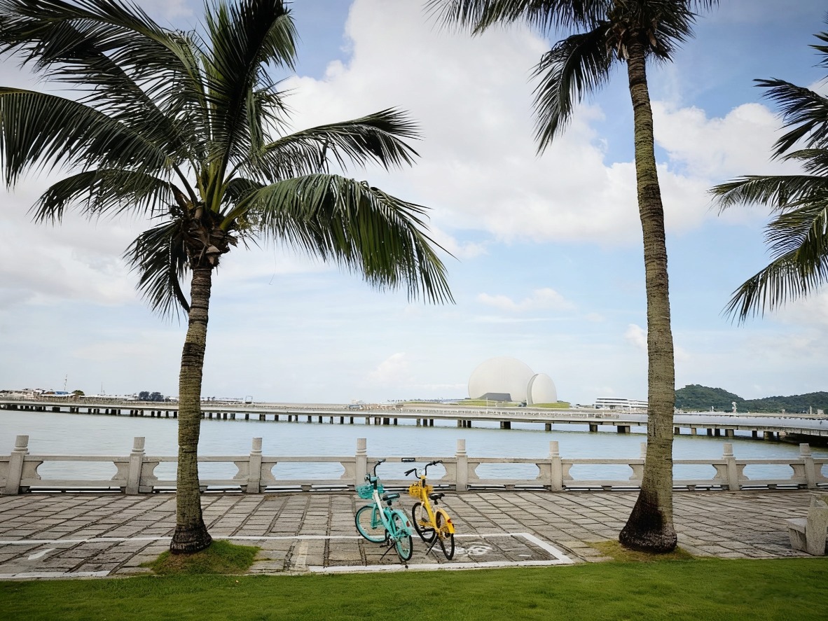 珠海情侶路碧道 灣區自由行-廣東騎行好去處