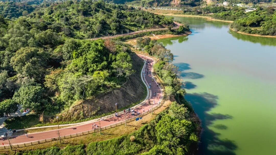 惠州玄碧湖環湖綠道 灣區自由行-廣東騎行好去處