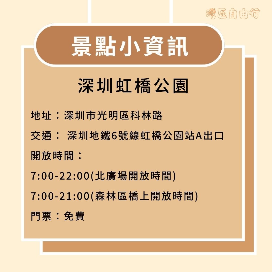 深圳虹桥公园 湾区自由行自然篇-广东最美步道