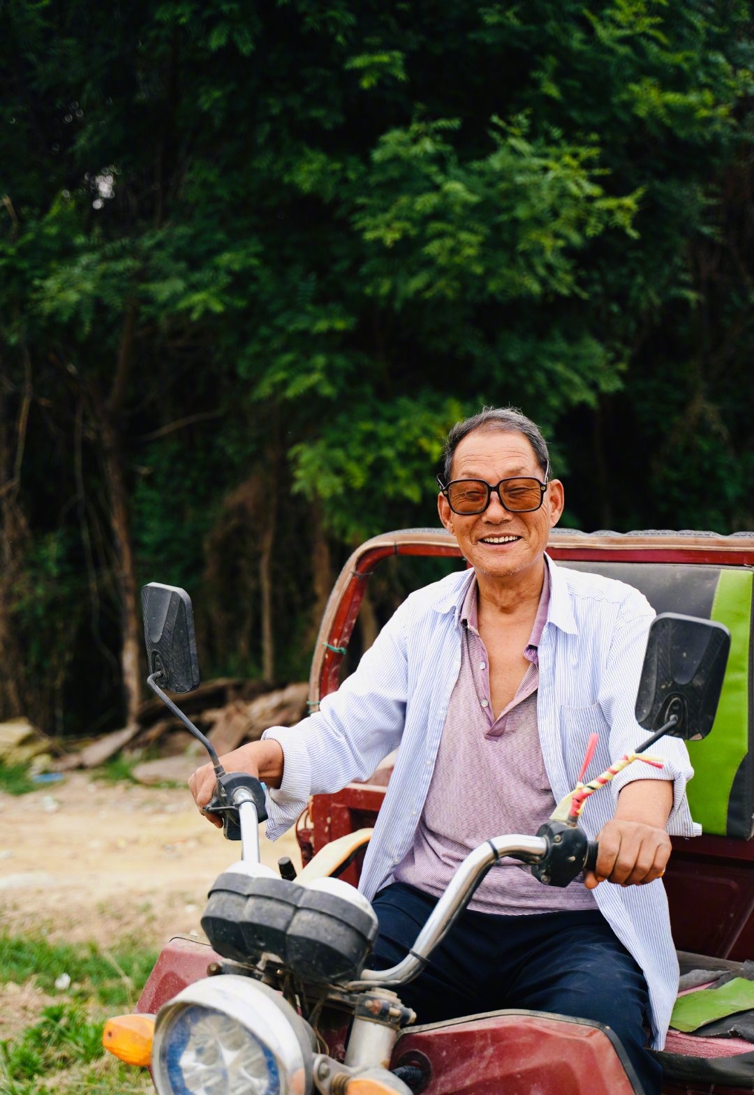 為農村老人拍照03