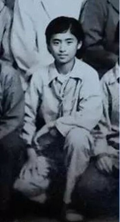 Liang Jianying in her youth