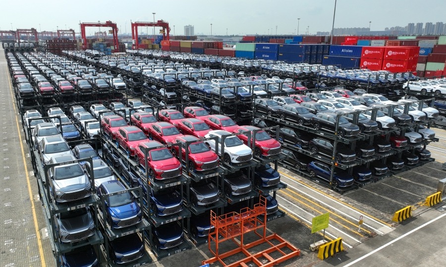 China's EV export