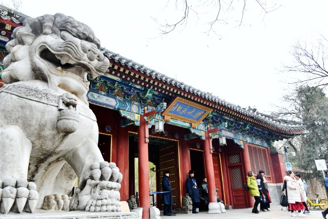 北京大學是中國頂級學府，王虹在數學系裏打下堅實學術基礎。