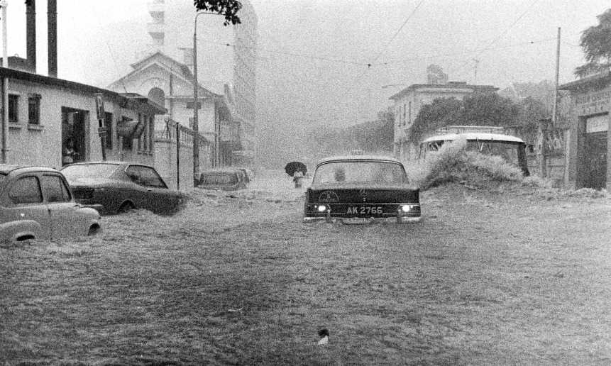 1972年六一八雨災香港史上最嚴重暴雨災難 飛凡香港 樂活灣區 當代中國
