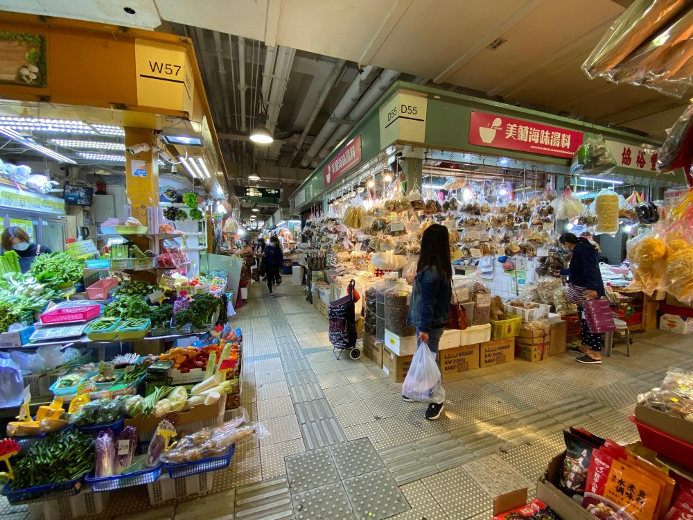 當代中國-粵港澳大灣區-香港文化-街市-小販-大埔街市-1