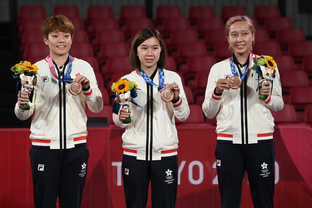 當代中國-飛凡香港-香港奧運獎牌得主逐個數