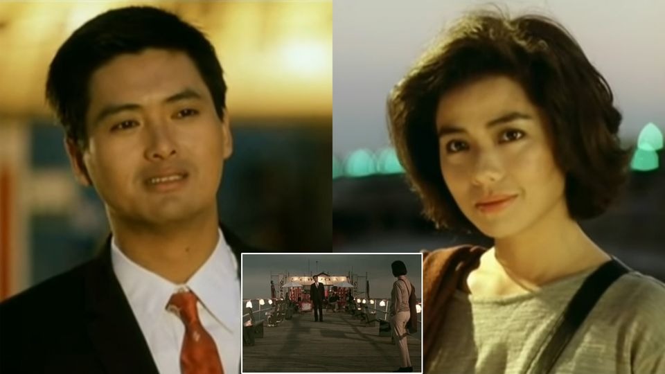 《秋天的童話》最後一幕,一句「Table for two?」成為電影經典。(網上截圖) 《秋天的童話》最後一幕,一句「Table for two?」成為電影經典。(網上截圖)
