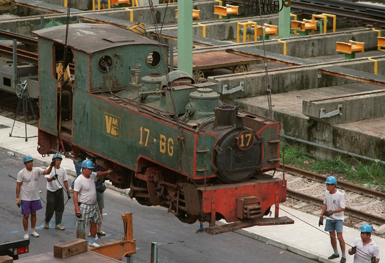 這列窄軌蒸汽火車頭曾在已消失的「沙頭角支線」行走，惟它只在香港服務4年，1933年便轉售予菲律賓一個農場，直至90年代才被九廣鐵路回購，如今正陳列於香港鐵路博物館。（圖片來源：Getty）