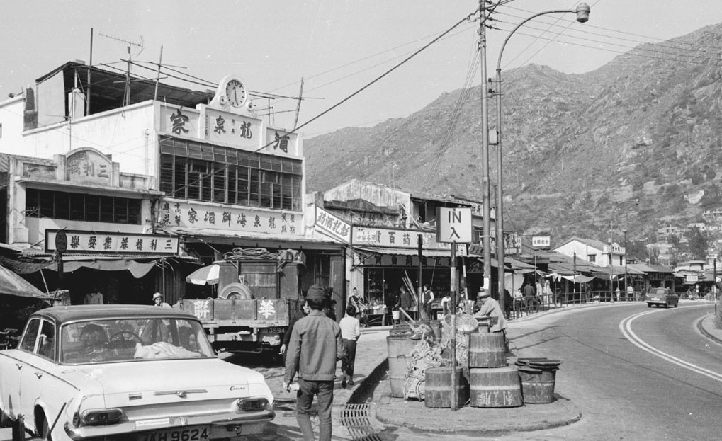 1974年的屯门三圣墟。 1974年的屯门三圣墟。