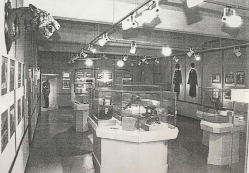 1988年警队博物馆的历史展览厅