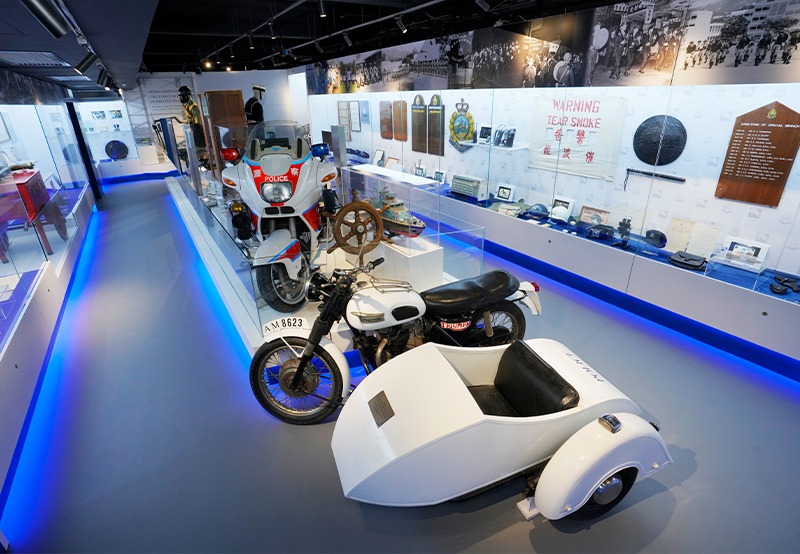 2022年警队博物馆活化计划完成后，历史展览厅以新面貌示人。