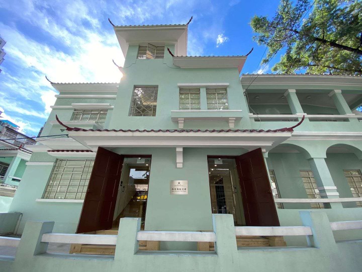 澳门冼星海纪念馆原为邮电局宿舍，经澳门文化局修复后，免费开放给公众参观。