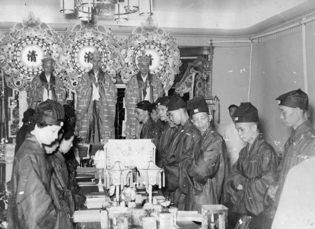 屯門青松觀在1953至1954年間進行放大三清超幽科儀。