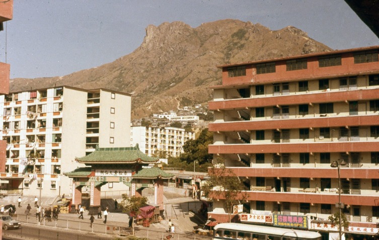 1960年代狮子山下的黄大仙祠